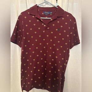 Polo Ralph Lauren Shirt maroon size Small